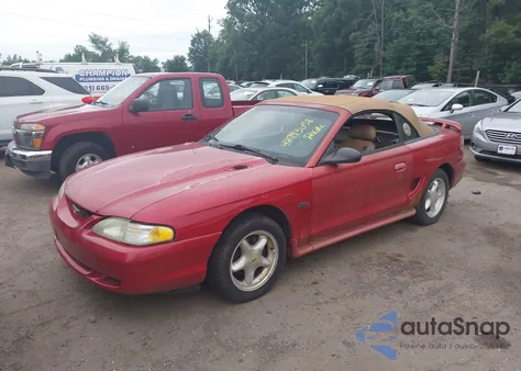 1996 Ford Mustang Gt from USA, damaged, VIN 1FALP45X2TF143495